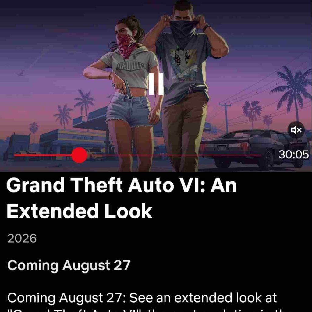 GTA 6 Extended Look Runtime