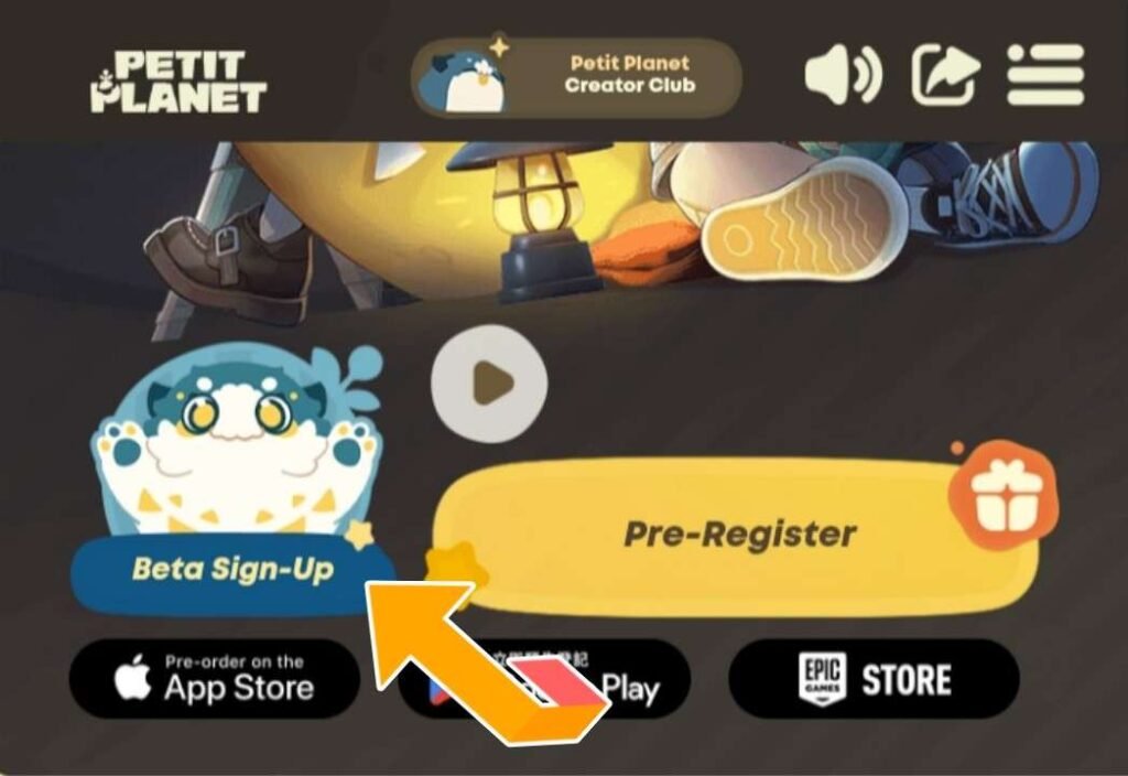How to Sign up for Petit Planet Final Beta Test