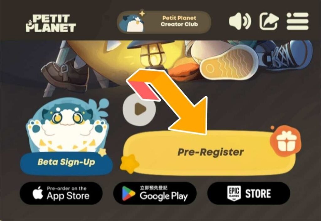 Petit Planet Pre-Registration
